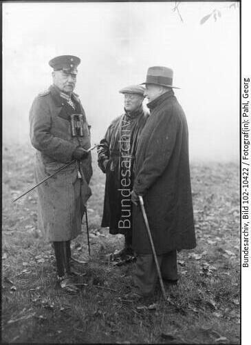 Unterfranken, Reichswehrmanöver, Hindenburg, Groener