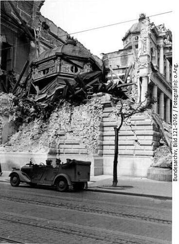 Belgrad, bombardiertes Königsschloss