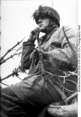 Bei Monte <span class="match">Cassino</span>, Fallschirmjäger auf Beobachtung