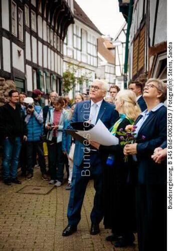 Bundespräsident Frank-Walter Steinmeier auf "Ortszeit" in Hattingen 2026
