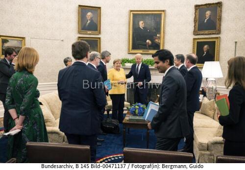 Bundeskanzlerin Angela Merkel in den USA 2021