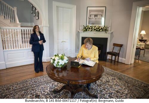Bundeskanzlerin Angela Merkel in den USA 2021