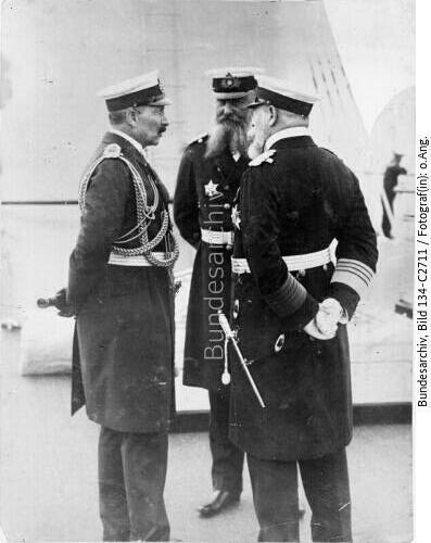 Kaiser Wilhelm II., v. Tirpitz, v. Holtzendorff