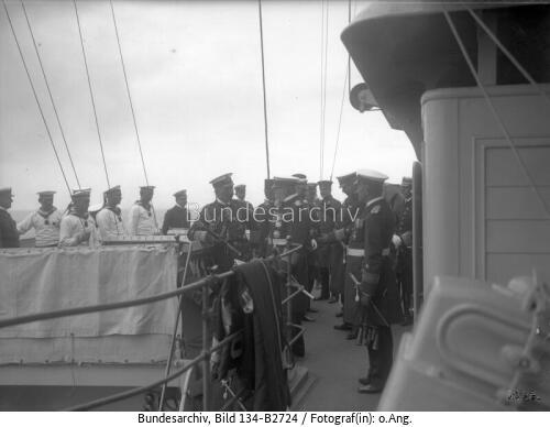 Wilhelm II., Erzherzog Franz Ferdinand, Admiräle