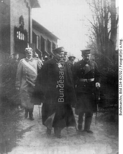 Wilhelmshaven, Wilhelm II. mit Offizieren