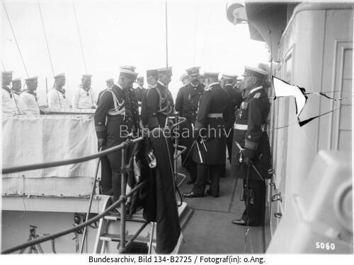 Wilhelm II., Erzherzog Franz Ferdinand, Admiräle