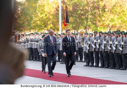 Litauischer Ministerpräsident Mindaugas Sinkevicius in Deutschland 2026