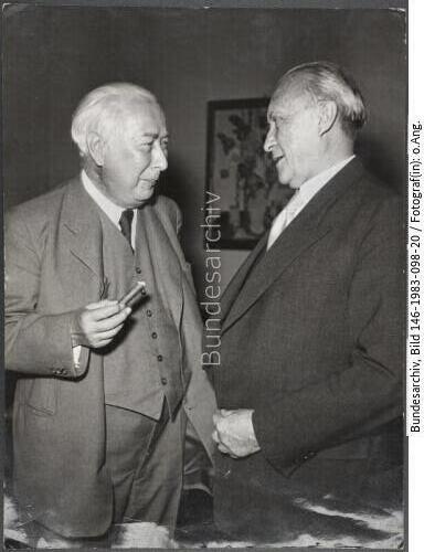 Bonn, Theodor Heuss, Konrad Adenauer