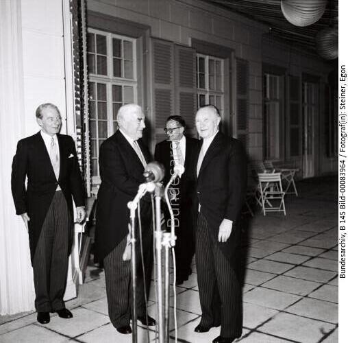 Australischer Premierminister Menzies in Bonn 1956