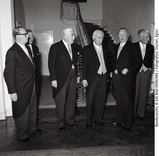 Australischer Premierminister Menzies in Bonn 1956