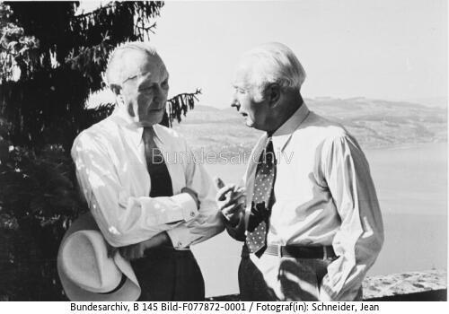 Bürgenstock, Konrad Adenauer,Theodor Heuss
