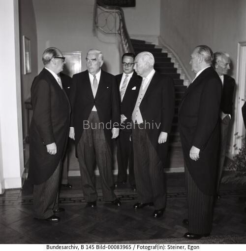 Australischer Premierminister Menzies in Bonn 1956