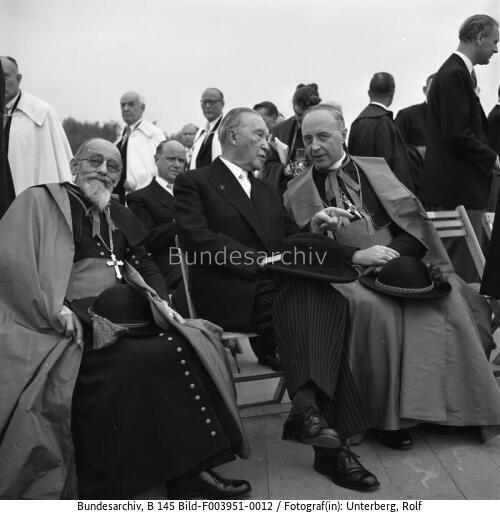 Köln, Katholikentag, Schlusskundgebung, Adenauer