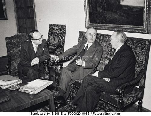 Bonn, Hallstein, Jean Monnet, Adenauer