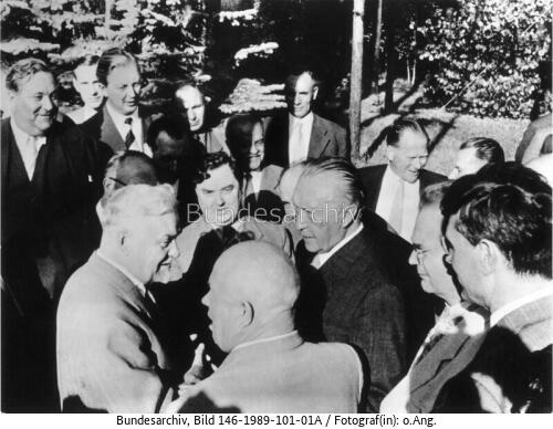 Moskau, Besuch Konrad Adenauer