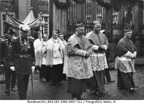 Münster, Bischofsweihe Clemens August v. Galen