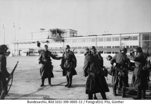 Kopenhagen, deutsche Besetzung, Flughafen