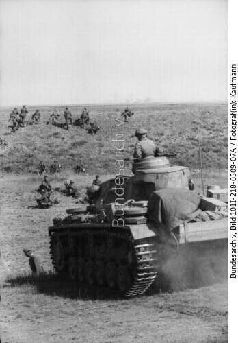 Russland, Infanteriesoldaten, Panzer III