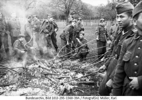 Frankreich, Tionville, Soldaten aus Turkestan