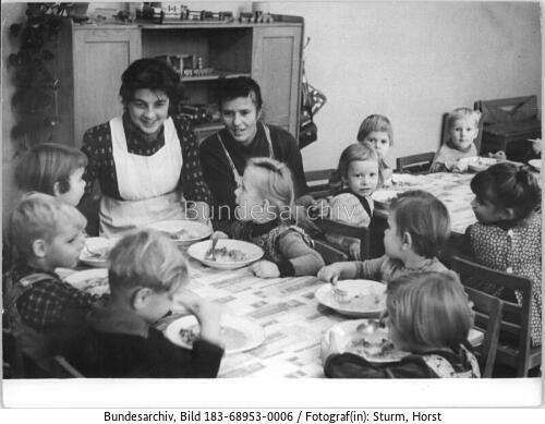 Berlin, Kindergarten, Speiseraum