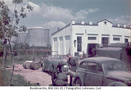 Weißrussland, Minsk, Tanklager