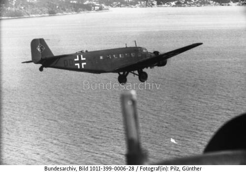 Norwegen, deutsche Besetzung, Ju 52