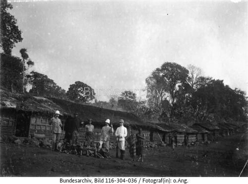 Kamerun, bei Victoria, Dorf