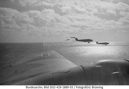 Tunesien, Mittelmeer, Luftaufnahme