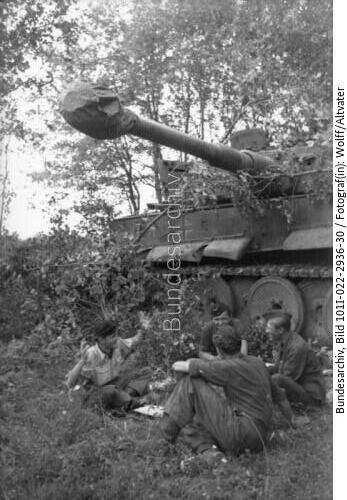 Russland, Panzer VI (Tiger I), Wartung