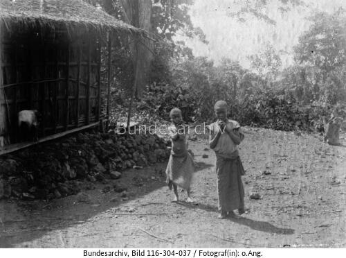 Kamerun, bei Victoria, Kinder