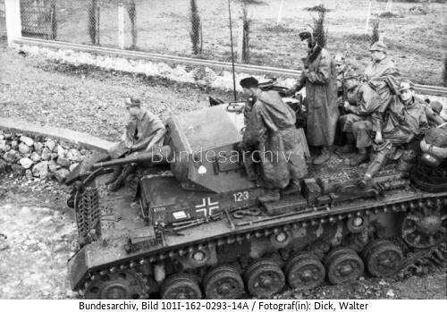 Balkan, Bulgarien, Vormarsch, Panzer III