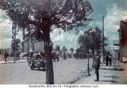 Weißrussland, Minsk, Zerstörungen
