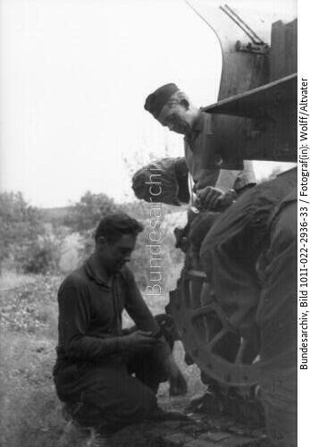 Russland, Panzer VI (Tiger I), Wartung