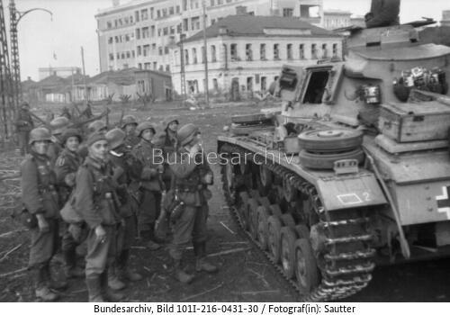 Russland, Infanteristen, Panzer III