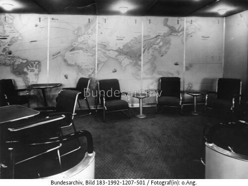 Zeppelin LZ 129 "Hindenburg", Gesellschaftsraum