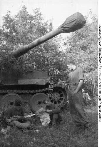 Russland, Panzer VI (Tiger I), Wartung