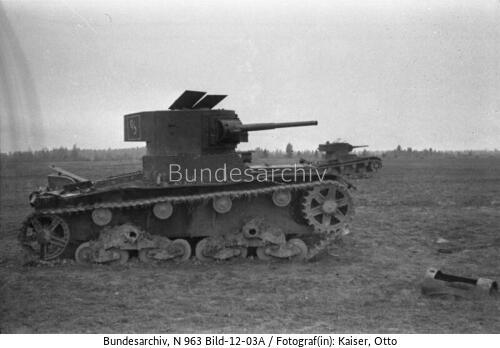 Russland (?), russischer Panzer T-26