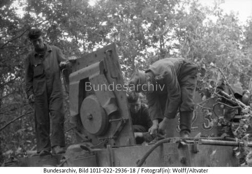 Russland, Panzer VI (Tiger I), Wartung