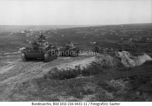 Russland, Panzerkolonne