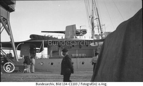 Englischer Zerstörer HMS "Imperial"