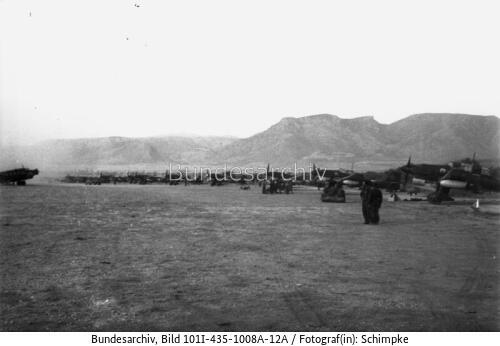 Griechenland (?), Flugzeuge Junkers Ju 87