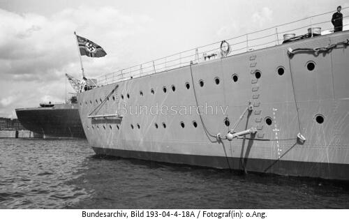 Schlachtschiff Bismarck, Heck