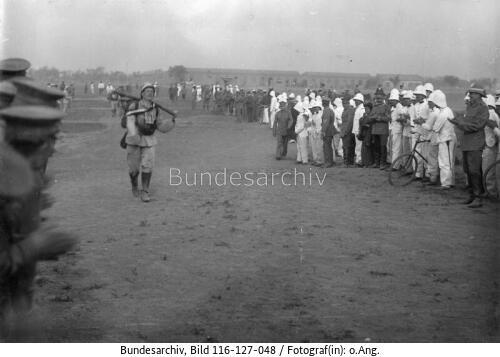 Tsingtau, Soldaten