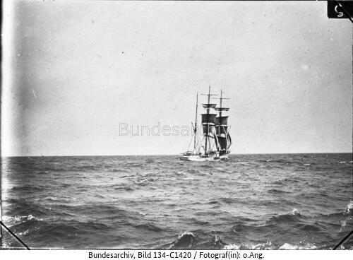 Norwegisches Segelschiff "Samoa"
