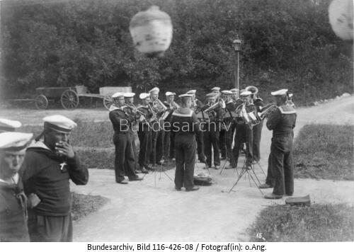 Tsingtau, Musikkapelle der Marine