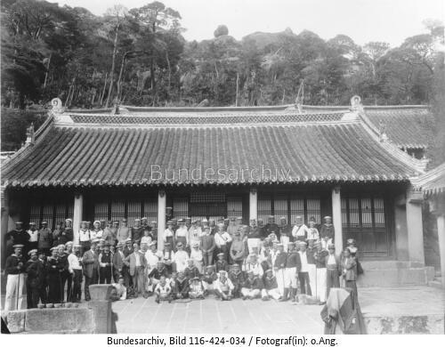 Kiautschou, Gruppenfoto