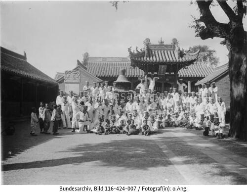 Kiautschou, Gruppenfoto
