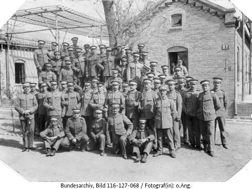 Tsingtau, deutsche Soldaten