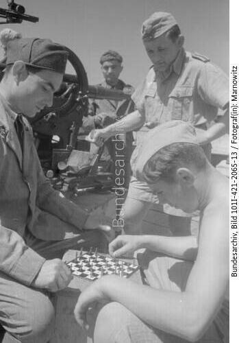 Mittelmeerraum, Stellung, Flak, Italiener