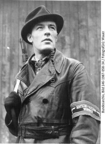 Volkssturm - Mann
